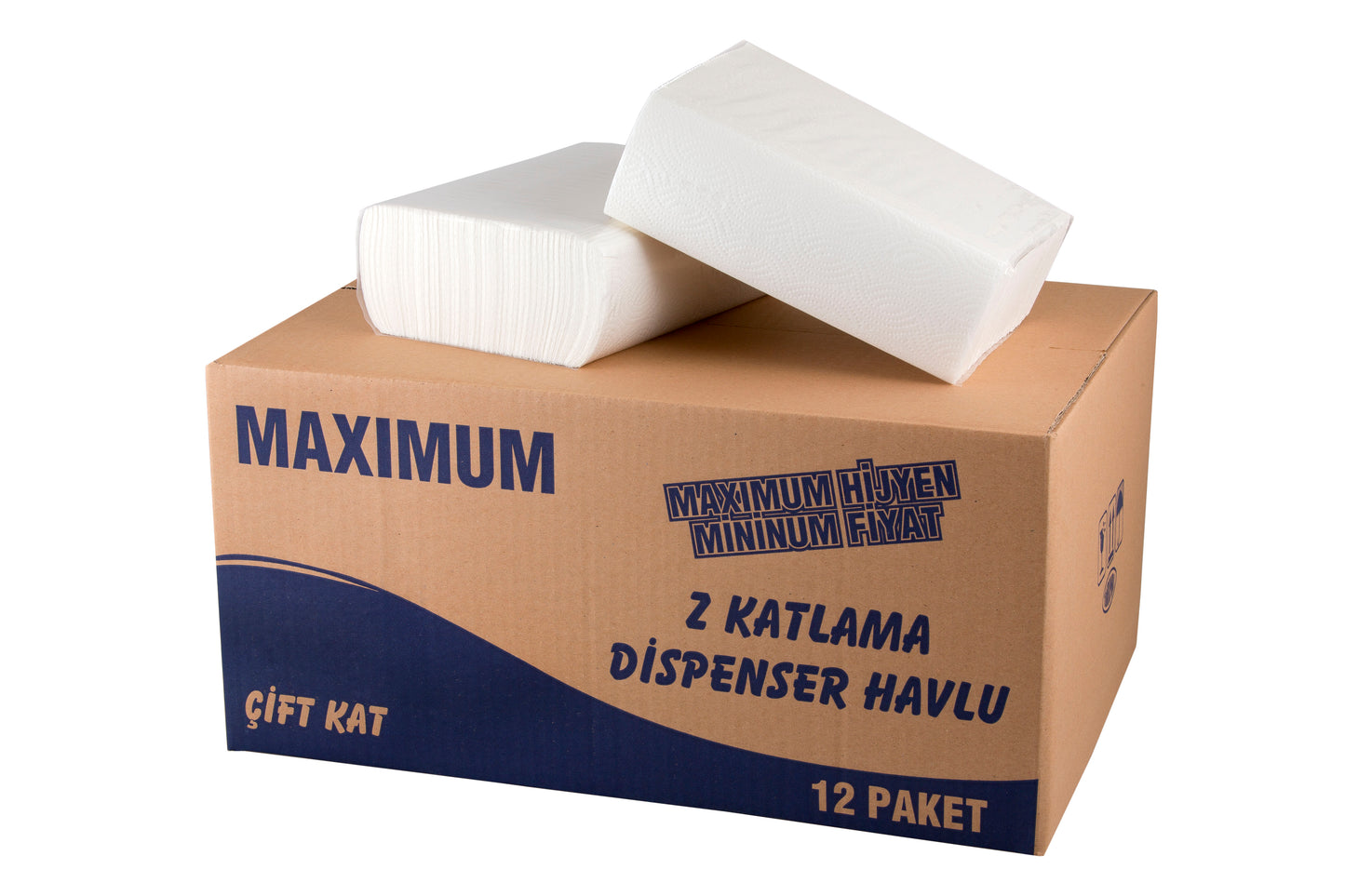 MAXIMUM Roku Salvetes, Z-locījums, 150 loksnes 1 Gab.