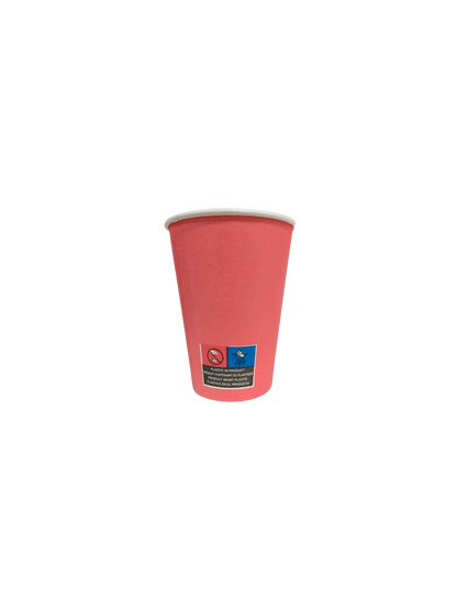 Vienreizējās lietošanas papīra glāzes, 414ml, D90mm 1000gab.
