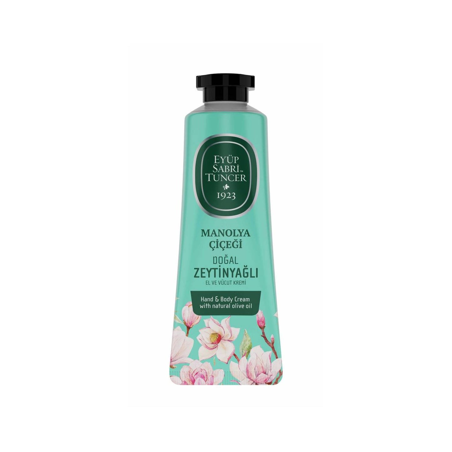 Eyüp Sabri Tuncer Dabīgās olīveļļas roku un ķermeņa krēms Magnolijas zieds 50ml